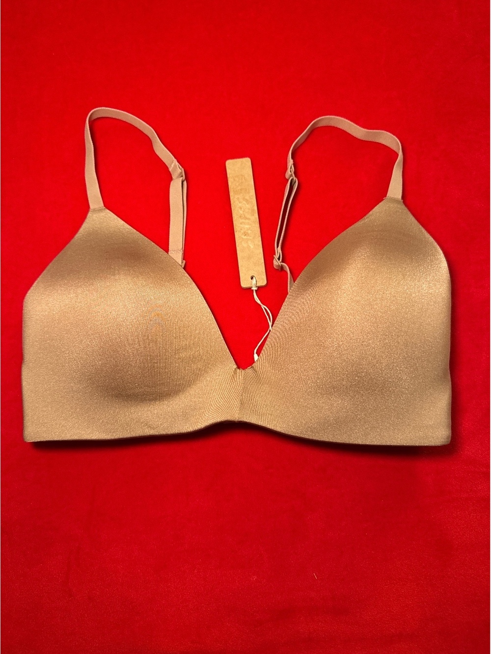 Skims Wireless Form T Shirt Bra Color Sienna Size 32C
